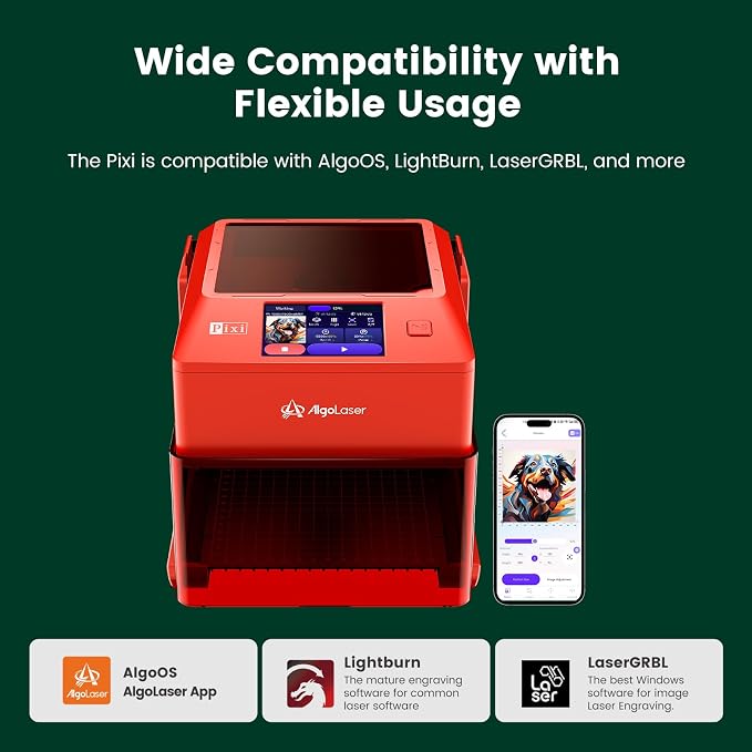 AlgoLaser 3W Laser Engraver Machine: Portable & Smart - Image 8