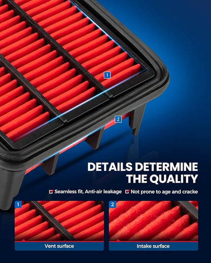KAX Premium Engine Air Filter, GAF068 Replacement - Image 5