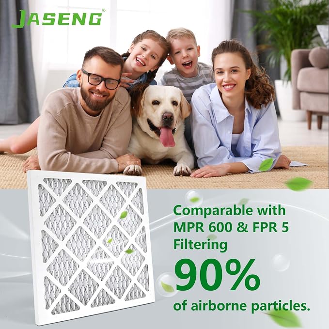 Furnace Filters 16x25x1 MERV 8, MPR 600, 2 Pack Air Filter - Image 3