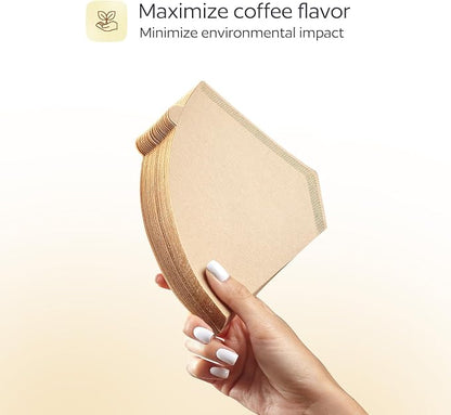 100 Count #4 Unbleached Paper Coffee Filters - Image 5
