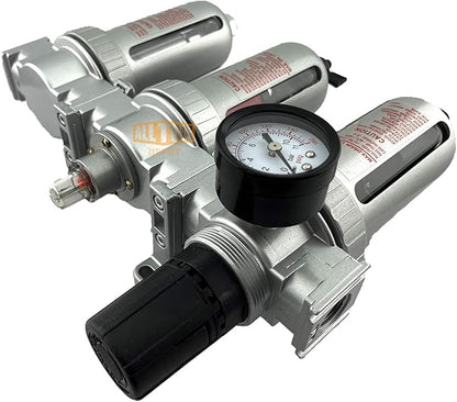 1/2" NPT Mid Flow Filter Regulator Coalescing Desiccant Dryer System - Image 4