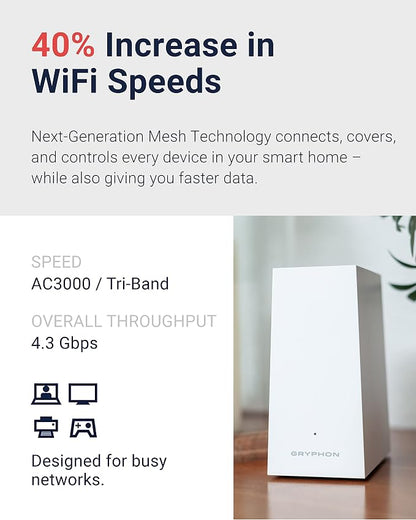Gryphon AX – Ultra-Fast Mesh WiFi 6 Parental Control Router 2-Pack – Advanced - Image 2