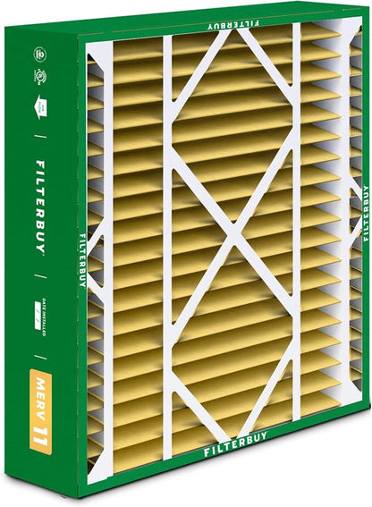 Filterbuy 20x21x5 Air Filter MERV 11 Superior Pet & Allergy Defense, - Image 8