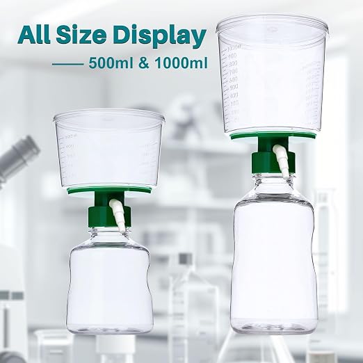 500ml Vacuum Filtration System, Disposable Sterile Vacuum Filter Units - Image 6