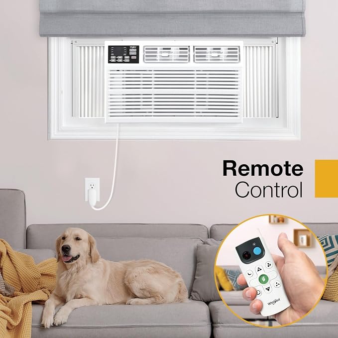 Whirlpool 12, 000 BTU 115V Window-Mounted Air Conditioner - Image 9