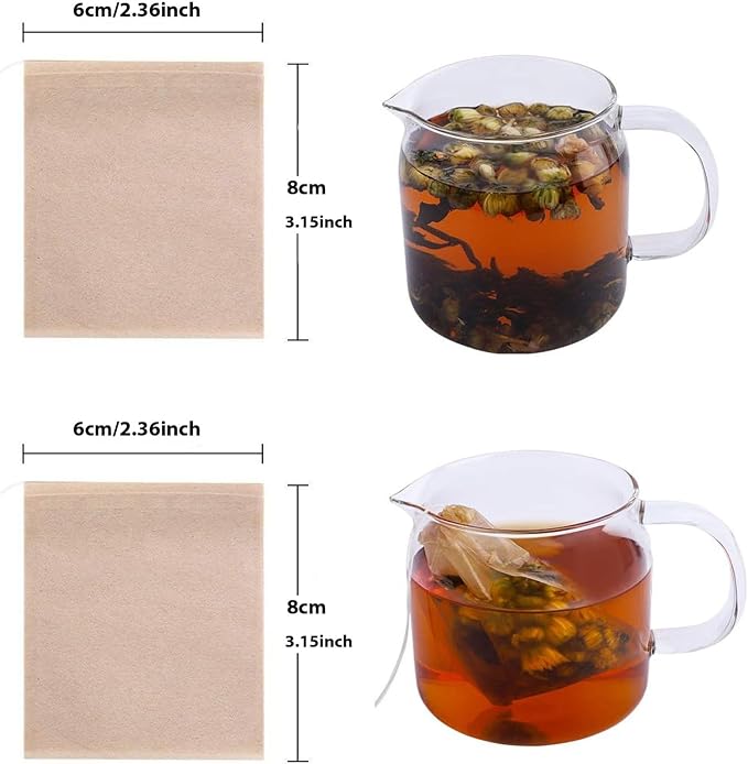 300pcsTea Filter Bags, Tea Bags - Image 2