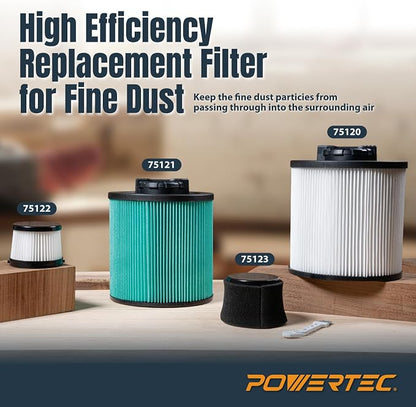 POWERTEC DXVC6910 Cartridge Filter - Image 6