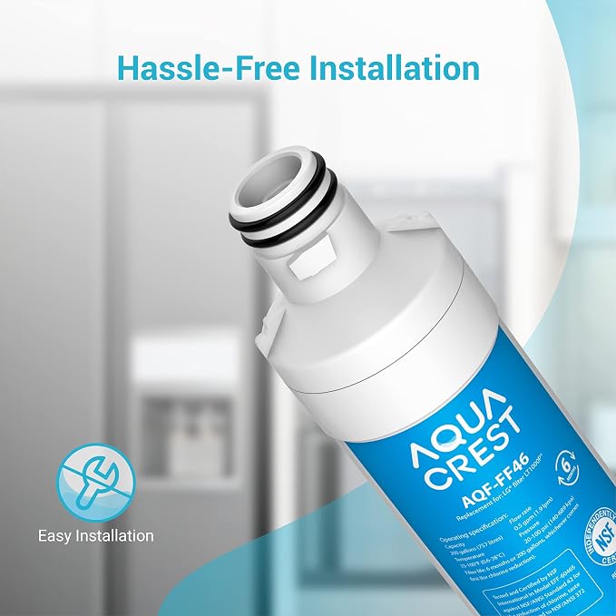 AQUA CREST LT1000PC ADQ747935 Refrigerator Water Filter and Air Filter - Image 9