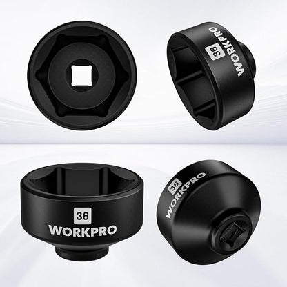WORKPRO 36mm Oil Filter Socket Wrench, Oil Filter Removal Tool, Oil Filter - Image 7