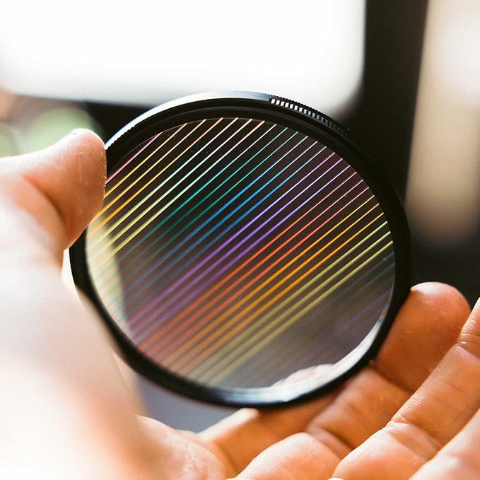 58mm Rainbow Halo Filter Special Effect Prism Photography Accessories by KOGJAERS