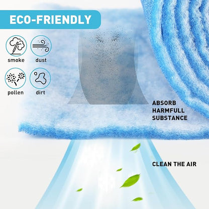 12"×140" Air Vent Filter for Home, AC & Floor Register Filter, MERV 8 - Image 4