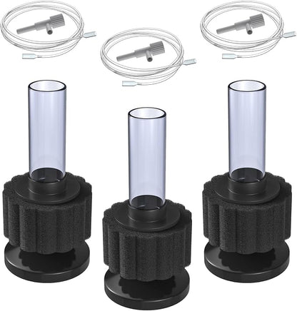 Pawfly Aquarium Nano Bio Sponge Filter Quiet Betta Fry Shrimp Foam Filter Kit by Pawfly