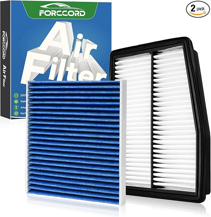 Cabin&Engine Air Filter for Santa Fe Hybrid 1.6L 2021-2026, Sonata Hybrid 2.0L by Forccord