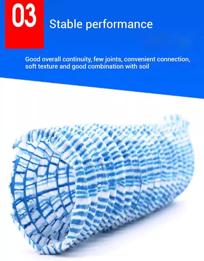 French Drain Pipe 3in Dia, 35m Perforated Fabric Drainage Solution - Image 5