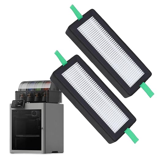 Eujgoov 2 Pcs 3D Printer Air Filter, Particulate Air 13 and Activated Carbon - Image 3