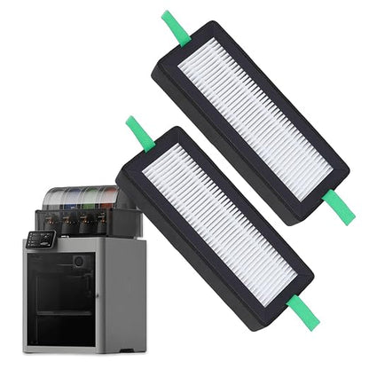 Eujgoov 2 Pcs 3D Printer Air Filter, Particulate Air 13 and Activated Carbon - Image 3