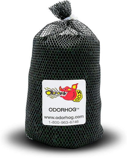 OdorHog Metal Cap Slip On Vent Stack Pipe Filter 2" Black ABS, Removes Outdoor - Image 2
