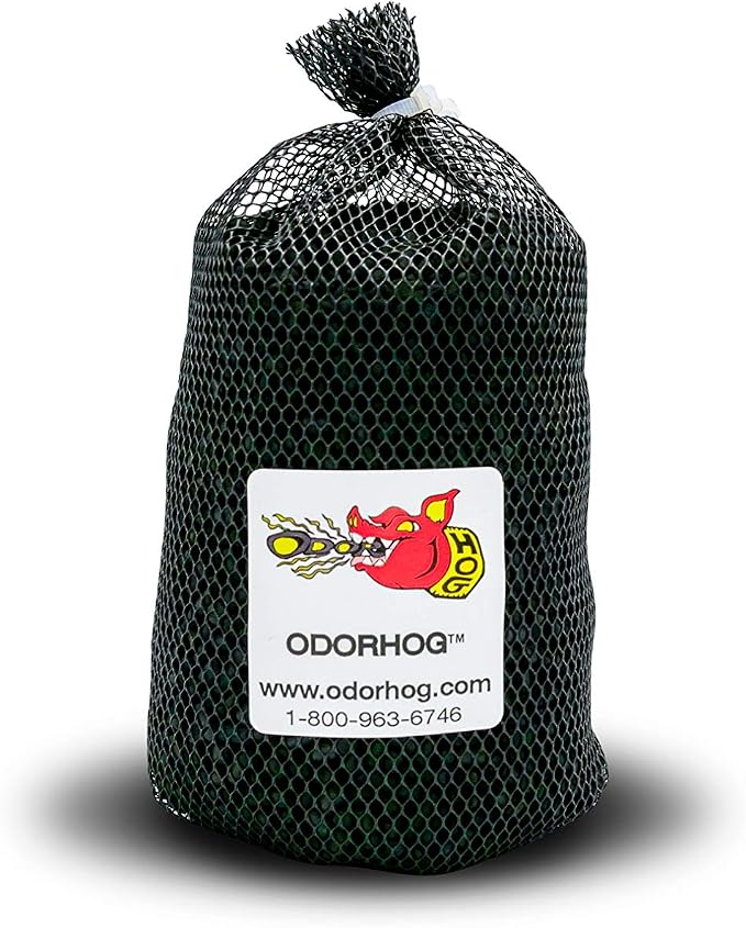 OdorHog Metal Cap Slip On Vent Stack Pipe Filter 3" Black ABS, Removes Outdoor - Image 2