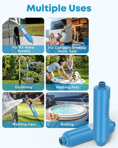 Kohree RV Inline Water Filter, NSF Certified, Camper Water Filter Reduces - Image 6