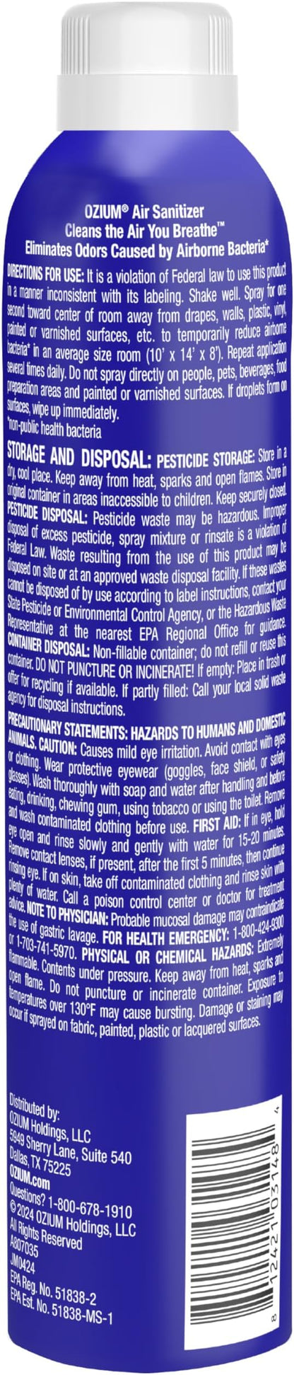 Ozium 8 Oz. Air Sanitizer & Odor Eliminator - Image 8