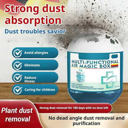 Indoor Air Purification Dust Removal Magic Box, Mutomatic Dust-Sucking Dusts - Image 2
