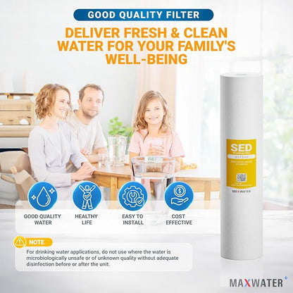 Max Water 1 Micron 20 x 4.5 Sediment Filter - Image 6