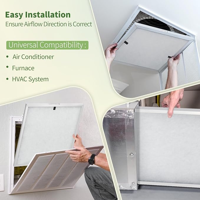 24x30x1 Reusable Air Filter MERV 8 Washable Furnace & AC Filter - Image 7