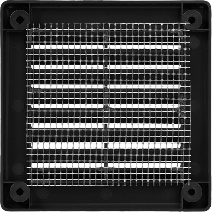 Vent Systems 4'' x 4'' Inch Black Soffit Vent Cover - Image 6
