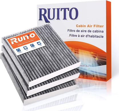 RUITO Cabin Air Filter, Compatible by RUITO