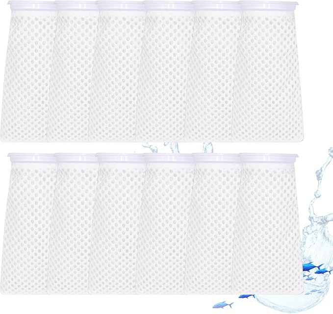 12 Pack 4 Inch Filter Sock, 150 Micron, Ring Honeycomb Filter Socks, Filter by Unknown