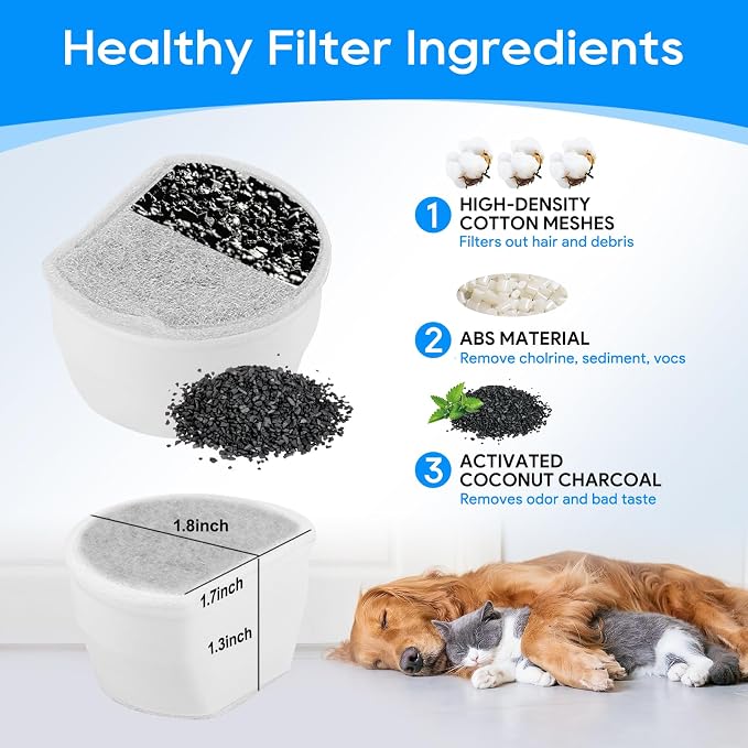 16PCS Carbon Filter Replacement - Image 3