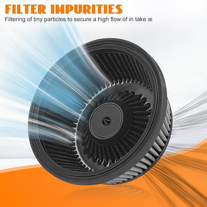 High Flow Air Cleaner Intake Filter Kit Air Filters Cover Drift Style - Image 5