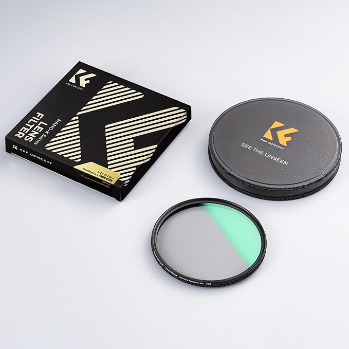 K&F CONCEPT 49mm Ultra-Low Reflectivity Circular Polarizers Filter 28 - Image 8