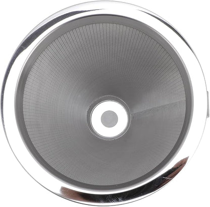 Pour Over Coffee Dripper, Reusable Metal Filter, Portable Cone Filter - Image 8