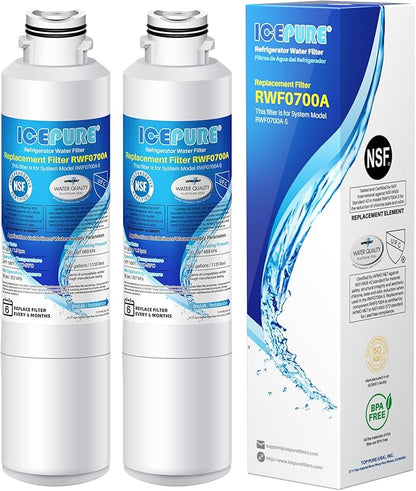 ICEPURE DA29-00020B Refrigerator Water Filter Replacement by ICEPURE