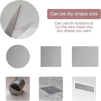 Stainless Steel Woven Wire Mesh Stainless Steel Wire Mesh 100 Fine Screen - Image 6