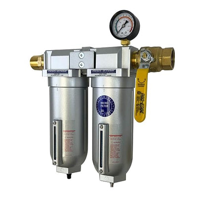 1/2" NPT Industrial Moisture Removing Particulate Filter Water Separator and Oil by Unknown