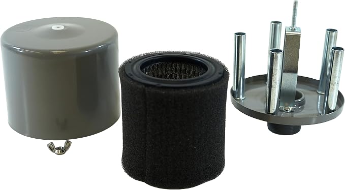 Replacement Carbon Steel 1.5" MNPT Air Intake Filter Assembly - Image 3