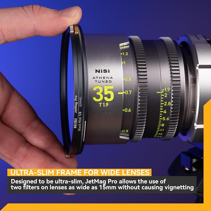NiSi - JetMag Pro 82MAG FS ND8, Magnetic 3-Stop Full Spectrum Neutral Density - Image 7