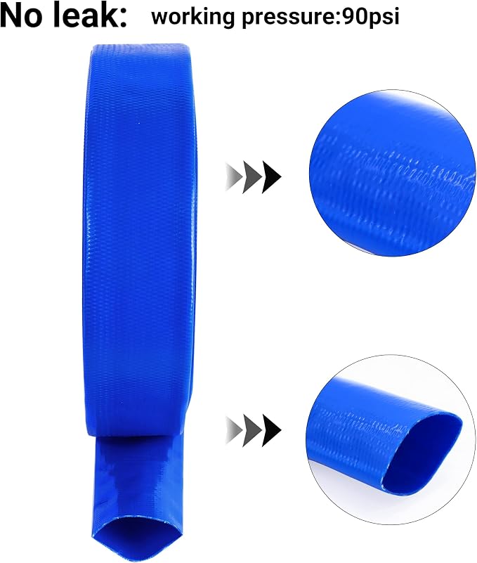 1-1/2" x 25 FT Pool Backwash Hose, - Image 4