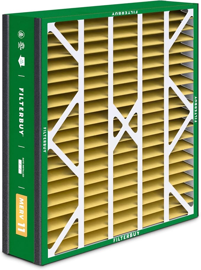 Filterbuy 20x20x5 Air Filter MERV 11 Superior Pet & Allergy Defense, - Image 8