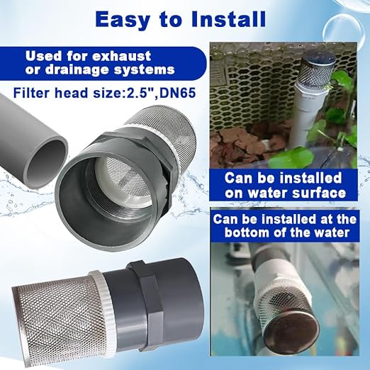 2.5" Stainless Steel Filter DN65/2.5" Suction Strainers Used to Remove Debris - Image 5