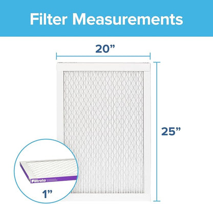 Filtrete 20x25x1 AC Furnace Air Filter, MERV 12, MPR 1500, CERTIFIED asthma & - Image 2
