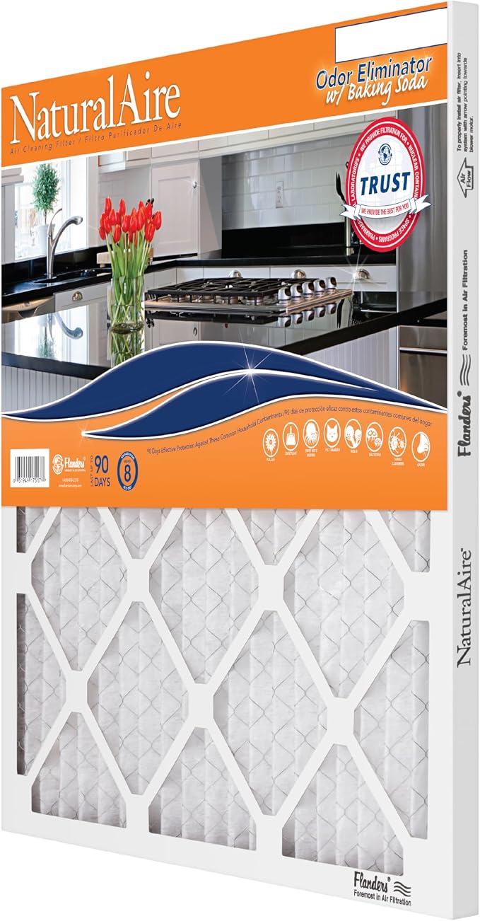 NaturalAire 16x20x1 Pleated Air Filter - Image 2