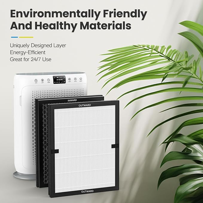 2 Pack E-200 HEPA Air Filter Compatible - Image 8