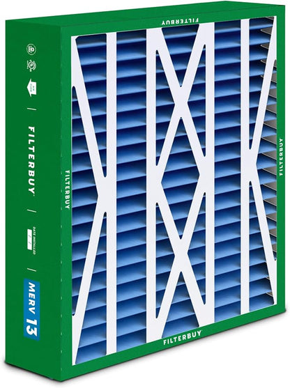 Filterbuy 17.5x21x5 Air Filter MERV 13 Optimal Smoke & Allergy Defense - Image 8