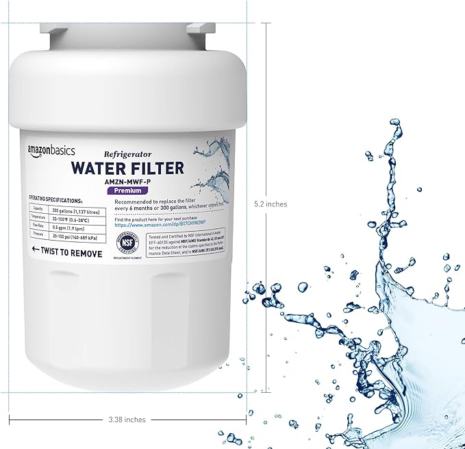 Amazon Basics Replacement Water Filter Cartridge Compatible - Image 4