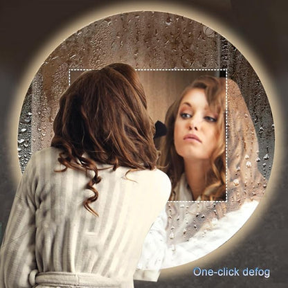 Round Led Bathroom Mirror, Round Bathroom Mirror - Image 4