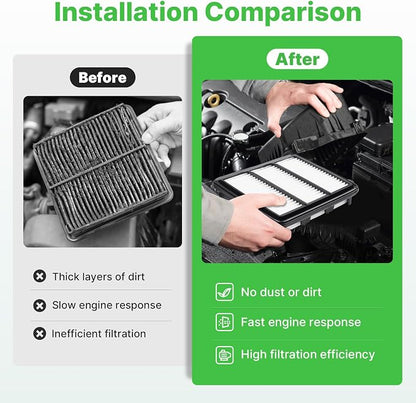 Engine+Cabin Air Filters Set Fit - Image 5