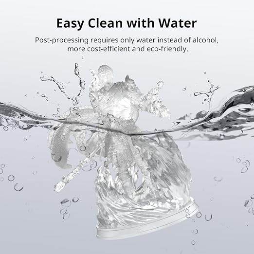 ANYCUBIC Water Washable 3D Printer Resin, 405nm High Precision UV-Curing 3D - Image 2